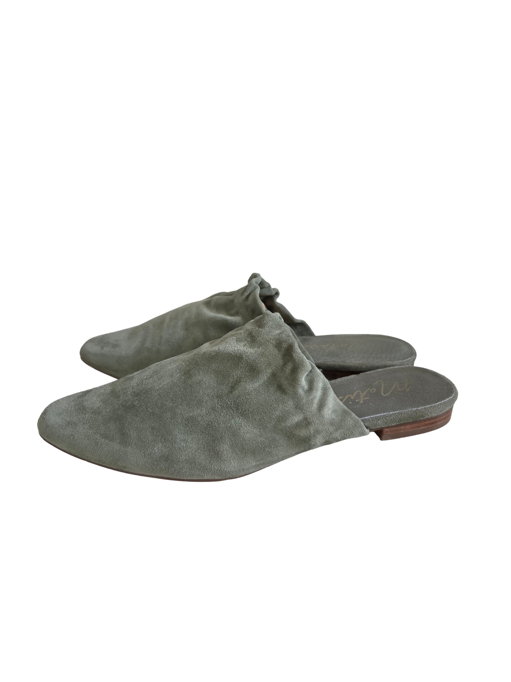 Matisse Vienna Sage Suede Slip-on Mules
 (8) Women's Shoes